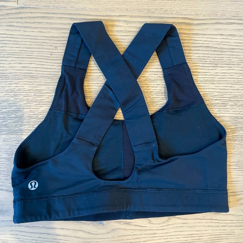 Black lululemon Sports Bra